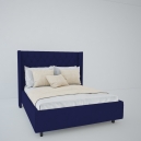 Кровать Fairy темно-синяя