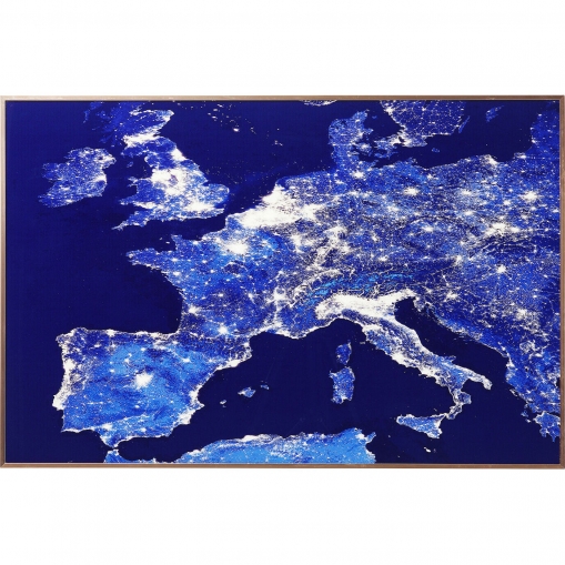  Europe At Night