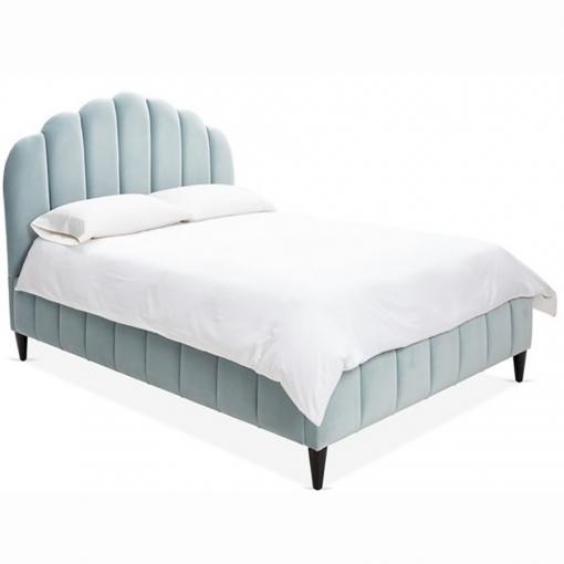 Кровать Conch голубая