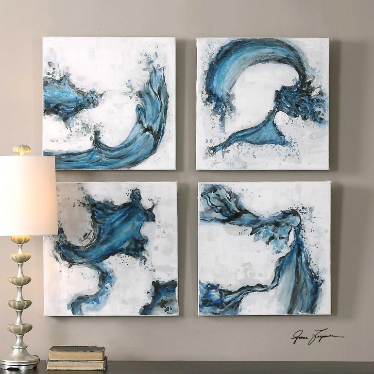  Swirls In Blue