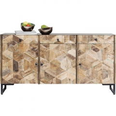 Буфет с черепаховой интарсией - krc/0090