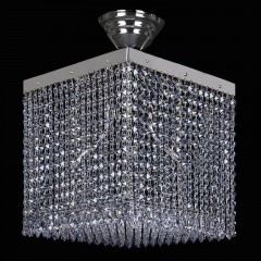Кубическая люстра из хрустальных подвесок - argl/225