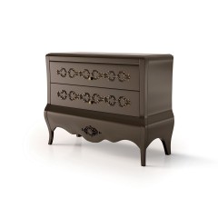Фигурный комод с 3 декорированными ящиками - csh/0085