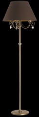 Торшер с 3 светильниками под абажуром цвета мокко - kut/057