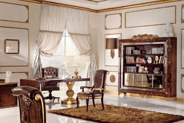 Кабинет с ассиметричным письменным столом - aar/169