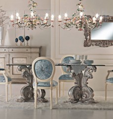 Романтичная люстра с цветочным декором - caf/103