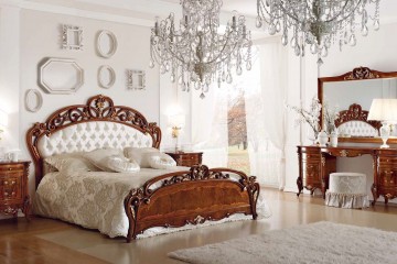 Классическая спальня с двухтумбовым туалетным столом - mbst/234