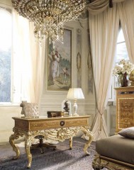 Маленький кабинет в стиле барокко с вертикальным комодом - mbst/151