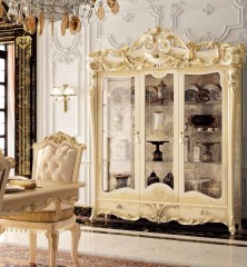 Большая витрина цвета слоновой кости - mbst/114