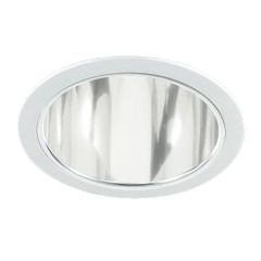 Белый светильник в зеркальной отделке - sef/0083