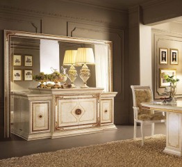 Трехсекционный буфет цвета слоновой кости - acl/124