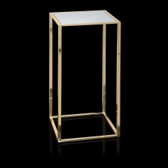 Позолоченный интерьерный столик для современной гостиной - abh/207