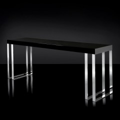 Современная консоль на двойных металлических опорах - abh/210