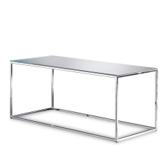 Кофейный стол со столешницей из матового стекла - abh/184