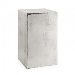 Монолитный кофейный стол серого цвета - abh/114