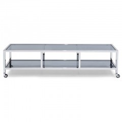 Стеклянный стол  на колесиках - abh/038