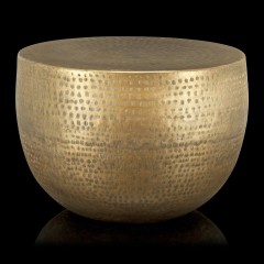 Интерьерный столик в форме золотистой полусферы - abh/209