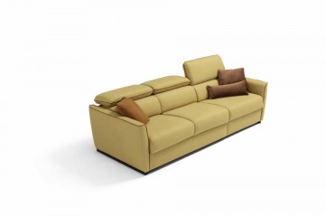 Модульный раскладной диван оливкового оттенка - dns/38