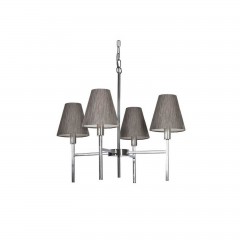 Люстра Cones grey mini с 4 абажурами - esl/203