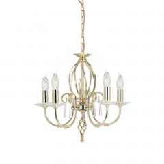 Люстра Phoenix gold с 5 свечами - esl/117