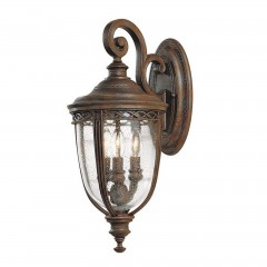 Настенный уличный фонарь Naples bronze mini - fes/173