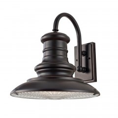 Уличный настенный фонарь Twister bronze maxi - fes/198