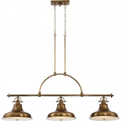 Люстра Daster bronze с 3 плафонами - qzl/062