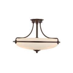 Люстра под потолок Elegy bronze mini - qzl/105