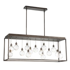 Люстра London с 15 плафонами - sef/2489