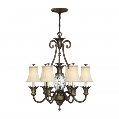 Люстра Ananas bronze с 7 лампами - hnk/024