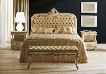 Классическая спальня в бежевых тонах - gri/022