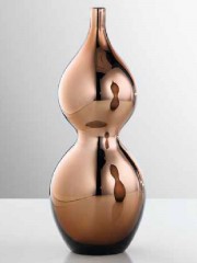 Ваза с зеркальной поверхностью фигурной формы - gab/182