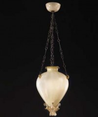 Люстра в виде сосуда, подвешенного на 3-х цепях - gab/030