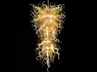 Разноцветная люстра из муранского стекла - gls/507