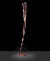 Дизайнерский коричневый торшер - mml/204