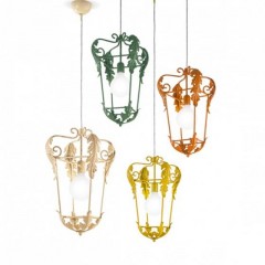 Подвесная люстра в форме ажурного старинного фонаря - mml/118