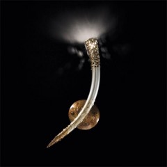 Бра в форме серебристого рога - mml/230