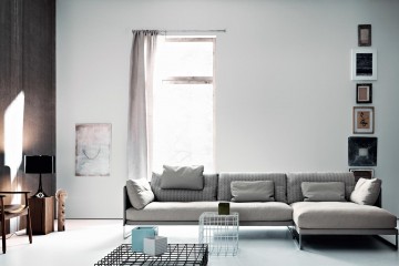 Гостиная с дизайнерскими журнальными столиками - sab/147