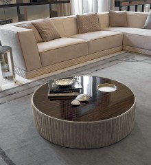 Круглый кофейный стол для современной гостиной - lgh/227