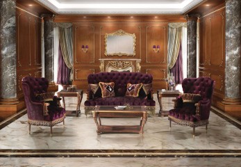 Кофейный стол из массива со стеклянной столешницей - acp/1207