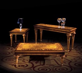 Квадратный столик с узорами на столешнице - ezb/616