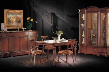 Буфет с 4 запирающимися дверками и 3 ящиками - ezb/399