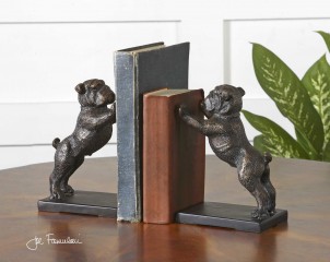 Держатели для книг Бульдоги - utr/0091