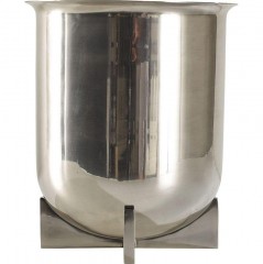 Ваза из хромированного металла - bak/675