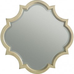 Зеркало в фигурной золотистой раме - bak/655