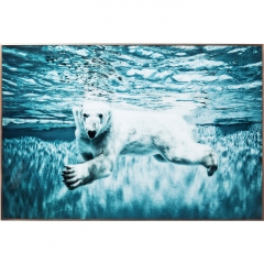 Картина Swimming Polar Bear - krc/1182