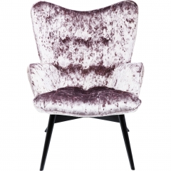 Кресло Вики лиловый бархат - krc/1642
