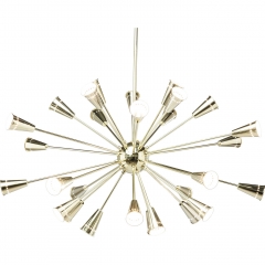 Люстра Ray позолоченная - krc/1895