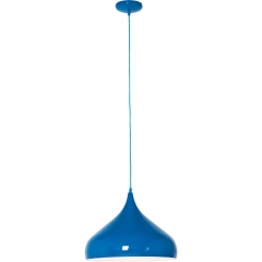 Люстра Купол синяя - krc/1945