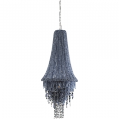 Люстра Медуза черная - krc/1998